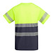 Funktionsshirt Tauri mit kurzen Ärmeln, M, bleigrau/fluor yellow