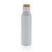 Gaia Vakuumflasche aus RCS recyceltem Stainless-Steel, weiß
