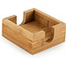 GAUTHIER. Glasuntersetzer aus Bambus, Natur