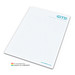 Geiger-Notes Schreibblock A5 Cover Bestseller, ohne Lochung, inkl. Druck, weiß