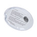 Gel-Wärmekissen Oval, groß, transparent