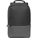 GENOA BPACK. Anti-Diebstahl-Rucksack aus 600D hochdichtem, recyceltem Polyester, Grau