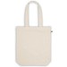 GIRONA. TraTragetasche aus Baumwolle (50%), recycelter Baumwolle (30%) und polyester (20% rPET) (220 g/ m²), Naturhell