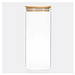 Glas-Vorratsdose ECO STORAGE L, Füllmenge ca. 850 ml,braun, transparent