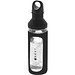 Glasflasche Hover, 590 ml, schwarz/transparent