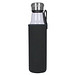 Glasflasche Life mit Hülle, 700 ml, transparent