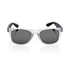 Gleam Sonnenbrille aus RCS rec. PC mit verspiegelten Gläsern, schwarz, weiß