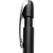 Glide GRS-zertifizierter rABS Stift mit Metallclip, schwarz