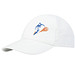 Glimmer GRS recycelte Cool Fit Kappe mit sechs Segmenten, weiss