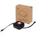 Gloas Aufrollbares 5 in 1 Kabel aus Recyclingmaterial mit Datensynchronisierung und 100 W Schnellladefunktion sowie Smartphone Toolkit, schwarz