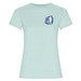 Golden T-Shirt für Damen, mintgrün, XL
