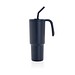 Graphic 360 Becher aus RCS-zertifiziert recyc. Stahl, 900ml, navy blau
