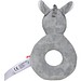 Greifling Esel, rund, grau
