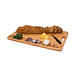 Großes Schneidebrett BAMBOO SERVING,braun