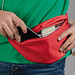 Gürteltasche Caravelas, rot