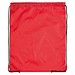 Gymbag aus recyceltem Polyester , rot