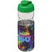 H2O Active® Base 650 ml Sportflasche mit Klappdeckel, transparent/grün