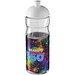 H2O Active® Base 650 ml Sportflasche mit Stülpdeckel, transparent/weiß