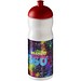 H2O Active® Base 650 ml Sportflasche mit Stülpdeckel, weiß/rot