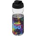 H2O Active® Base Tritan™ 650 ml Sportflasche mit Klappdeckel, transparentklar/schwarz