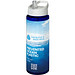 H2O Active® Eco Vibe 850 ml Sportflasche mit Ausgussdeckel, blau, weiß