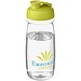 H2O Active® Pulse 600 ml Sportflasche mit Klappdeckel, transparent/limone