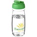 H2O Active® Pulse 600 ml Sportflasche mit Klappdeckel, transparent/grün