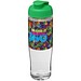 H2O Active® Tempo 700 ml Sportflasche mit Klappdeckel, transparent/grün