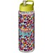 H2O Active® Vibe 850 ml Sportflasche mit Ausgussdeckel, transparent/limone