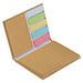 Haftmarkerbuch, beige