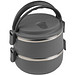 Henkelmann Home, Lunchbox Set mit 2 Warmhaltekammern, anthrazit
