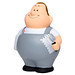 Herr Bert® Anti-Stress-Figuren Fliesenleger Bert®, bunt