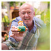 Herr Bert® Anti-Stress-Figuren Gärtner Bert® mit Slogan Gartenfreund, bunt