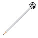 Holz-Bleistift mit Radiergummiaufsatz, Fußball