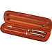 Holz-Schreib-Set/Stifthalter, Silber