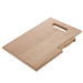 Holzbrett mit Messer Lizzano, braun