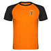 Indianapolis Sport T-Shirt für Kinder, Fluor Orange / schwarz, 12
