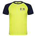 Indianapolis Sport T-Shirt für Kinder, Fluor Yellow / schwarz, 16