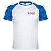 Indianapolis Sport T-Shirt für Kinder, weiß / royalblau, 12