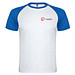 Indianapolis Sport T-Shirt für Kinder, weiß / royalblau, 16