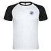 Indianapolis Sport T-Shirt für Kinder, weiß / schwarz, 8