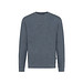 Iqoniq Denali ungefärbt. Rundhals-Sweater aus recycelter BW, ungefärbtes navy blau, S