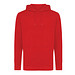 Iqoniq Jasper Hoodie aus recycelter Baumwolle, rot, L