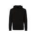 Iqoniq Jasper Hoodie aus recycelter Baumwolle, schwarz, M