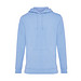 Iqoniq Jasper Hoodie aus recycelter Baumwolle, sky blue, XXL
