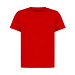 Iqoniq Koli Kids T-Shirt aus recycelter Baumwolle, rot, 5-6 y