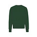 Iqoniq Kruger Relax-Rundhals-Sweater aus recycelt. Baumwolle, waldgrün, XL