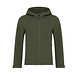 Iqoniq Makalu Damen Softshelljacke aus recyceltem Polyester, khaki, XXL