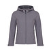 Iqoniq Makalu Damen Softshelljacke aus recyceltem Polyester, vulcano heather grey, XXL