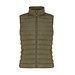 Iqoniq Meru Damen Bodywarmer aus recyceltem Polyester, khaki, M